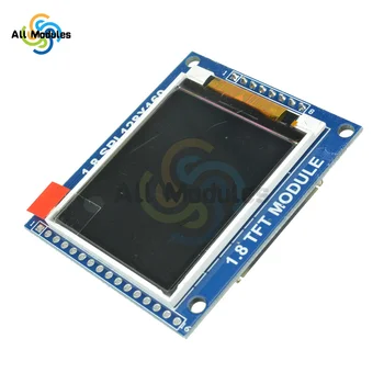 1.8 Colio SPI Serijos TFT LCD Modulis Ekranas su PCB Plokštę 16 BITŲ RGB 65K TFT Spalvotas LCD Modulis ST7735S Ratai SSD 128*160