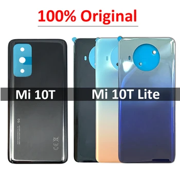 100% Originalus Nauji Atgal Galinis Dangtelis Xiaomi Mi 10T / Mi 10T Pro /Mi 10TLite Baterijos Durų Būsto Baterijos, Galinio Dangtelio