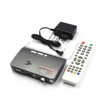 1080P HDTV DVB-T/ DVB-T2 TV Set-top Box Skaitmeninės Antžeminės HDTV Imtuvas Imtuvo HDMI suderinamus/VGA/AV (LCD/CRT KOMPIUTERIO Monitorių