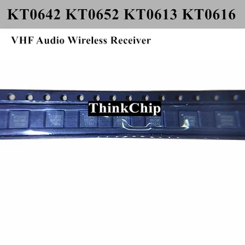 (10vnt) KT0641 KT0651 KT0642 KT0652 KT0623 KT0613 KT0616 KT0622 KT0612 QFN VHF Garso Belaidžio ryšio Imtuvas IC Mikroschemoje