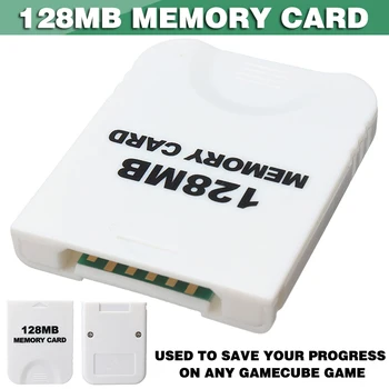 128MB Praktinis Žaidimas Atminties Kortele Nintendo GameCube, Wii 2043 Blokai NGC Įrašyti Savo Pažangą, Bet GameCube Žaidimo