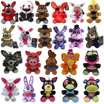 18cm Pliušiniai Žaislai Lėlės Žaidimas Gyvūnų Bear Rabbit Lady Pliušinis Lėlės, Minkšti Kimštiniai Žaislai, Vaikams, Vaikams, Gimtadienio Dovanos