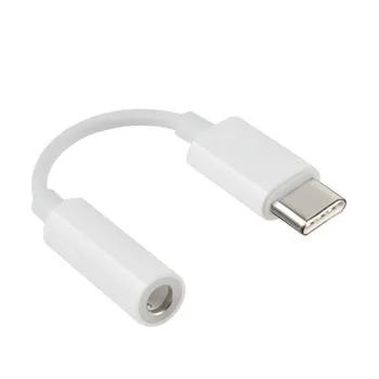 1PCS ,USB, C Adapteris Modelis C-3.5 mm Aux Audio jungtis Ausinės Ausinių Laidas USB