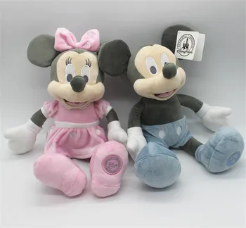 1piece 35cm mickey mouse minnie mouse pliušinis minkštos lėlės,peliukas mikis kimštiniai žaislai, dovanos vaikams, berniukų, mergaičių gimtadienio dovana