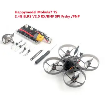 2022 Naujas Happymodel Mobula7 Mobula 7 1S Micro FPV BWhoop Drone 5IN1 AIO Skrydžio duomenų Valdytojas Built-in 2.4 G ELRS V2.0 RX Nano3 CMOS