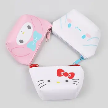 2022 Naujas Sanrio Kawaii Hello Kitty Animacinių filmų Vandeniui Kosmetikos Saugojimo Krepšys Mažų Vykdyti Kelionių Paprasta ir Nešiojamų
