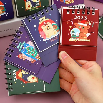 2023 Animacinių Filmų Kalėdų Serijos Mini Stalo Kalendoriaus Kūrybos Darbastalio Apdaila Planą Studentas Kalėdų Dovana Staliukas Kalendorius