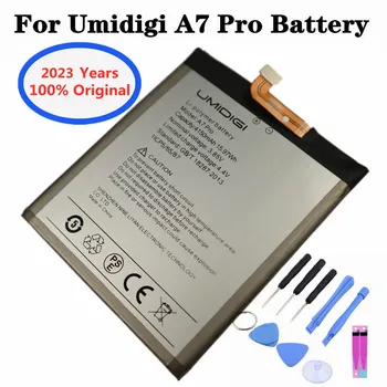 2023 metų Originalios Baterijos UMI Umidigi A7 Pro A7Pro Mobiliojo Telefono Baterija 4150mAh Aukštos Kokybės Bateria Baterijas + Įrankiai