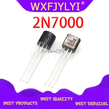 20PCS 2N7000 TO92 Mažas Signalo MOSFET 200 mAmps, 60 V, N-Kanalo-92 Originalus ir naujas