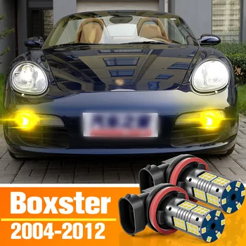 2vnt LED Rūko Lemputės Priedai Porsche Boxster 987 2004-2012 2005 m. 2006 m. 2007 m. 2008 m. 2009 m. 2010 m. 2011 m.