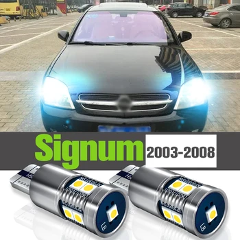 2x LED Stovėjimo Šviesos Priedai Patvirtinimo Lempa Opel Signum 2003-2008 m. 2004 m. 2005 m. 2006 m. 2007