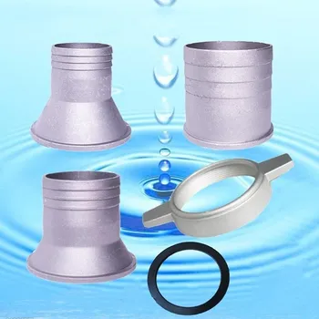 3 colių Benzinas vandens siurblys aliuminio vamzdžių montavimo prisijungimas raktas su gumos padas siurblio jungtis