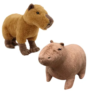 31cm Modeliavimas Capybara Pliušinis Žaislas Kawaii Realiame Gyvenime Gyvūnų Plushie Capybara Įdaryti Minkštos Lėlės, Žaislai Mergaitėms, Berniukams Gimtadienio Dovana