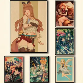 50 Dizaino Anime Auga ekrano Herojus Kraftpaper Plakatas Kūrinio Veikėjas Išgalvotas Siena Lipdukas Kavos Namai Baras