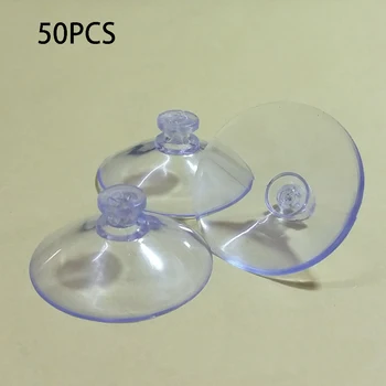 50Pcs siurbtukas Endoprotezų Stiklo Stalviršiai, SuctionCups