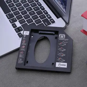 9.5/12.7 mm 2,5 colio SATA Kietasis Diskas SSD Laikiklis Dėklas Caddy Laptop Notebook 2020 m.