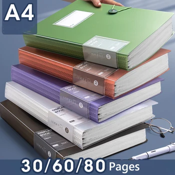 A4 Multi-layer Aplanką, Dokumentą, Skaidrų Maišelį Įdėkite informacinis Bukletas Egzaminą Popieriaus Saugojimo Didelės talpos Failą Krepšys Studentas