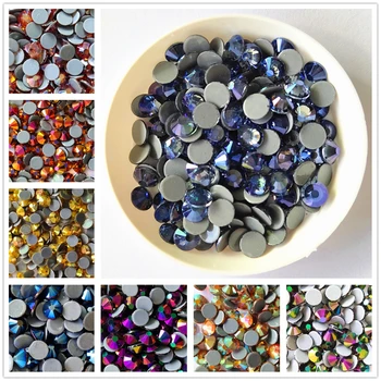 AAAA+Kokybės Naujas Violetinis/Metalo Kristalų Pataisų Cirkonio Stiklo Masės Geležies, Akmens, Nagų Dailės, Siuvimo & Audinio Decoretion
