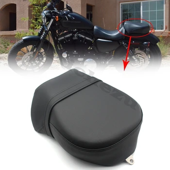 ACZ Motociklas Juodas Galinis Keleivio Sėdynė Pillion Pagalvėlė Trinkelėmis Sėdynės Harley Sportster Geležies XL 883 Nightster 1200 2007-2015