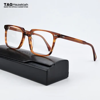 Aikštėje derliaus optiniai akinių rėmeliai moterų, vyrų, akiniai trumparegystė prekės Retro akiniai rėmeliai vyrų akinių rėmeliai OV5407