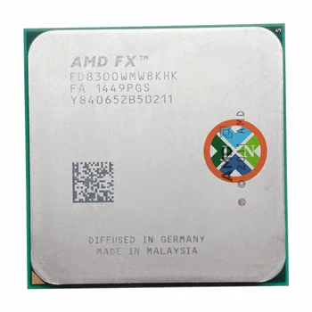 AMD FX-8300 FX 8300 FX8300 3.3 GHz Aštuonių Branduolių 8M Procesorius Socket AM3+ 95W CPU Urmu Paketo FX-8300