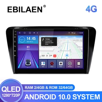 Android 10.0 Automobilio Multimedijos Grotuvo Skoda Octavia A7 III 3 2014-2018 m. Autoradio Navigacija, Kamera, WIFI 4G Carplay Android Auto