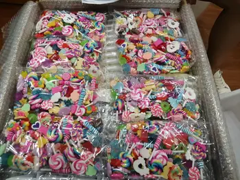 Candy Land 3D nagų pakabukai (Asorti Mix) 30Pcs 3D Kawaii nagų pakabukai Gleives Pakabukai Mielas Nustatyti Mišrių saldainiai Saldainiai, Pakabukai Saldainis