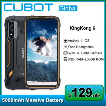 Cubot KingKong 6 Tvirtas Telefonas IP68&IP69K 6.088