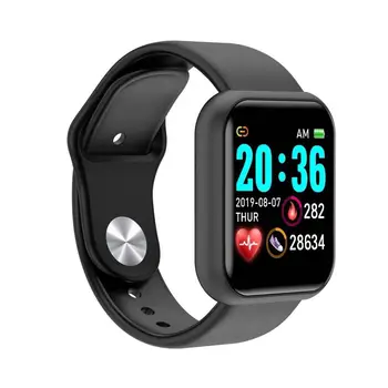 D20 Pro Smart Watch Vyrų Y68 Smartwatch Širdies ritmas, Kraujo Spaudimas, Miego Judesio Sekimo Stebėsenos Smart Apyrankės, skirta 
