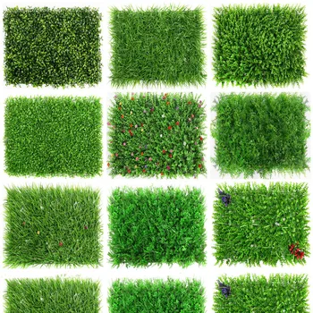 Dirbtinių Augalų Sienos Milano Vejos Eukalipto Žaliųjų Augalų Fone Sienos Vestuvių Namo Apdaila Plastikinių Netikrą Žolės, Gėlių Ekrano