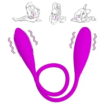 Dvigubas Vibratorius Kulka 7 Greitį Dvigubai Galvos Šokinėti Kiaušinių Clit Analinis Stimuliavimas Butt Plug Suaugusiųjų Sekso Žaislų Pora Moterų Įkrovimo