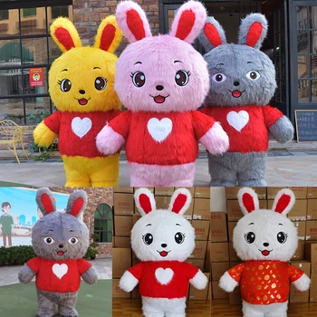 Easter Bunny Pripučiami Talismanas Kostiumų Suaugusiems Triušis Anime Cosplay Pritaikyti Rinkiniai Mascotte Karnavaliniai Kostiumai Gyvūnų Adulte