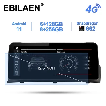 EBILAEN Android 11.0 Automobilio Multimedijos Radijo BMW X3 F25 X4 F26 CIC NBT Sistema Žaidėjas Headunit Navigacijos GPS 12.5 