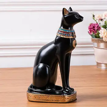 Egipto Deivės Bastet Katės Kolekcines, Statulėlės Statula Namų Biuro Dekoras