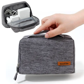 Elektroninė Užrašinė Nešiojamų Kelionių Saugojimo Krepšys Priedai, lagaminas, skirtas Skaitmeninis Fotoaparatas USB Kabelis, Įkroviklis, Maitinimo Bankas