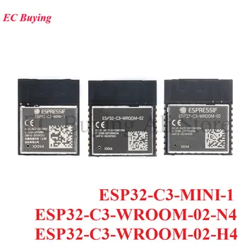ESP32-C3-WROOM-02 ESP32-C3-MINI-1 ESP32-C3 WROOM 02 N4 H4 2.4 GHz ESP32 WS 5.0 Wi-fi