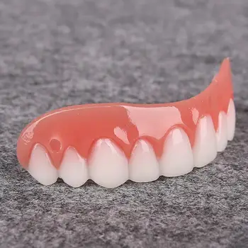 False Dantų Lipdukai Modeliavimas Dantų Balinimas dantų Protezus Šypsena Padengti Mažesnis Įrankis Viršutinių Dantų Laminatės Ideali Dantų Pasta Liemenėlė V7L6