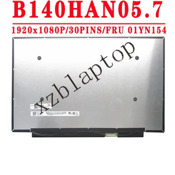 FRU 01YN154 B140HAN05.7 14.0 colių 1920x1080IPS FHD 30PIN EDP LCD Ekrano Lenovo X1 anglies 8 gen Nešiojamas LCD Ekranas