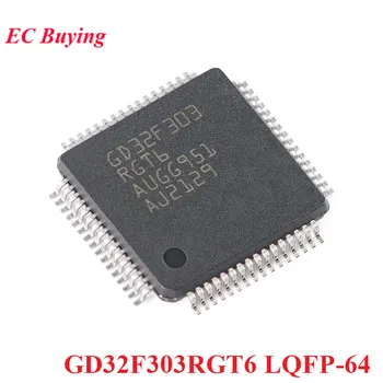 GD32F303RGT6 LQFP-64 GD32F303 32F303RGT6 LQFP64 Cortex-M4 32-bitų Mikrovaldiklis MCU IC Valdiklio Lustas Naujas Originalus