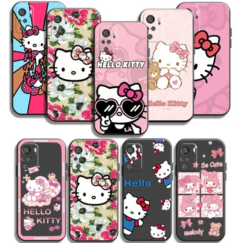 Hello Kitty Mielas Telefonų Dėklai Xiaomi POCO X3 X3 GT Pro M3 POCO M3 Pro X3 NFC X3 Mi 11 Mi 11 Lite Carcasa Coque Funda