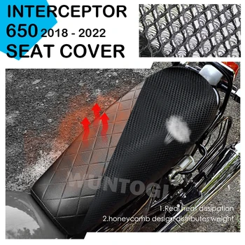 Interceptor 650 Priedai Motociklo Sėdynės Sėdynės Padengti neslidžia Pagalvėlių Royal Enfield INTERCEPTOR 650 2018-2022