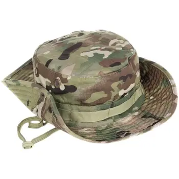 JAV Kariuomenės Kamufliažas Boonie Hat Taktinis karo Kibirą Skrybėlės Vasaros Lauko Medžioklės Pėsčiųjų Multicam Camo Saulės Kepurė Vyrams, Moterims