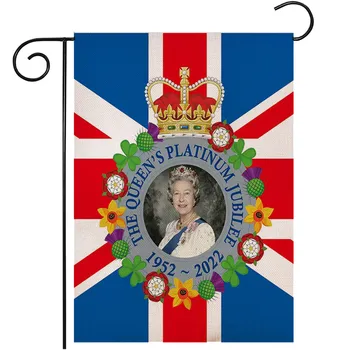 Karalienė Elžbieta Ii dvipusis Spausdinimas Vėliavos rugsėjo 8 2022 Atminimo Poliesteris Milžinišką Anglijos Vėliava Karalienė Anglijos Vėliavos