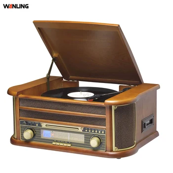 Kinija antikvariniai ratas, cd įrašų kasetės radijo grotuvas derliaus DAB radijo grotuvas