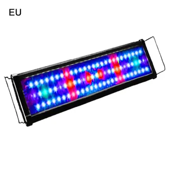 LED Šviesos Akvariumas Multi-Color Visą Spektrą 30cm Super Slim Žuvų Bakas Vandens Augalų Jūrų Augti Apšvietimo Lempos ES/JAV Plug