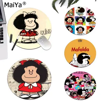 MaiYa Turistų Aukščiausios Kokybės Mafalda Mergina žaidėjus žaisti kilimėliai turas žaidimų Kilimėlis Anti-Slip Nešiojamojo KOMPIUTERIO Pelės Padas Kilimėlis žaidimų Kilimėlis