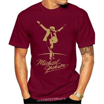 Michael Jackson Aukso Vyrų T-shirt