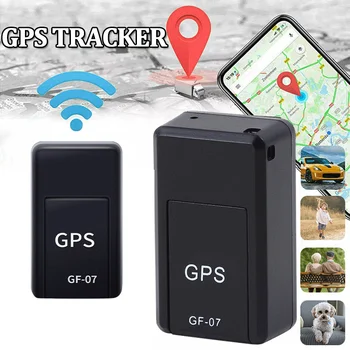 Mini GF-07 GPS Car Locator Realaus Laiko Sekimo Prietaisas Anti-theft Įrašymo Tracker Magnetiniai Transporto priemonės Naminių gyvūnų Stabdžių Nuostolių GPS Locator
