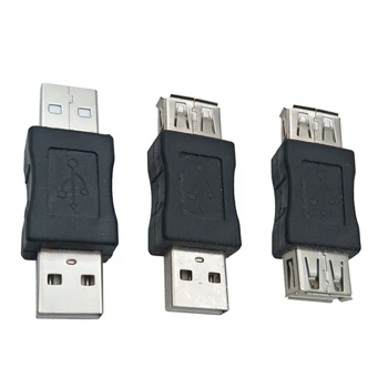 Mini Konverteris Saugos USB2.0 Moterį, Moteris Jungties Adapteris Ir Kompiuterinių Kabelių & Jungtys Priedai