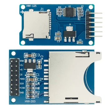 Mini Micro SD Saugojimo Plėtros Valdybos TF Atminties Kortelės Shield Modulis SPI Už Arduino